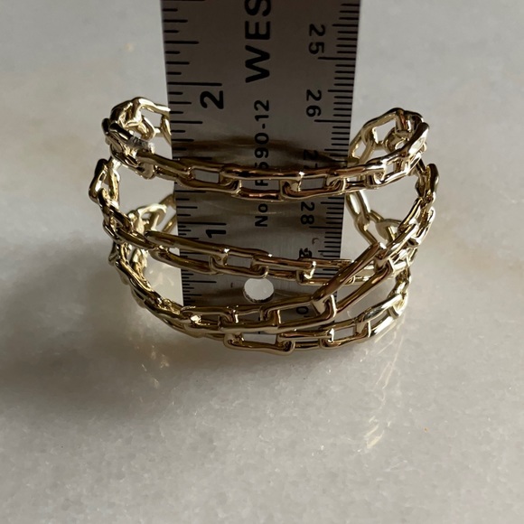 14k Gold Plated Alexis Bittar Cuff Bracelet - Picture 12 of 12
